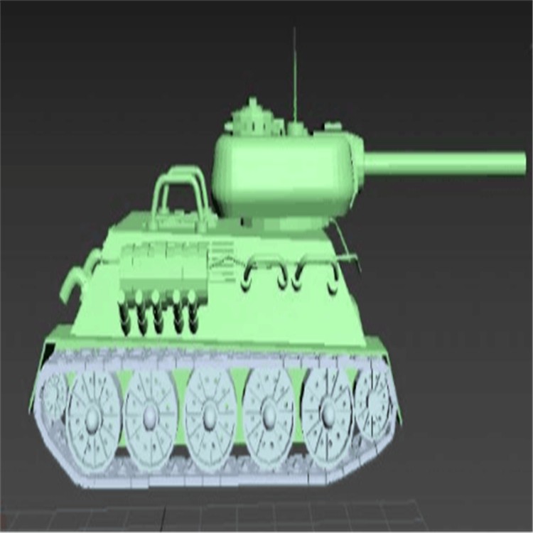 定远充气军用坦克模型
